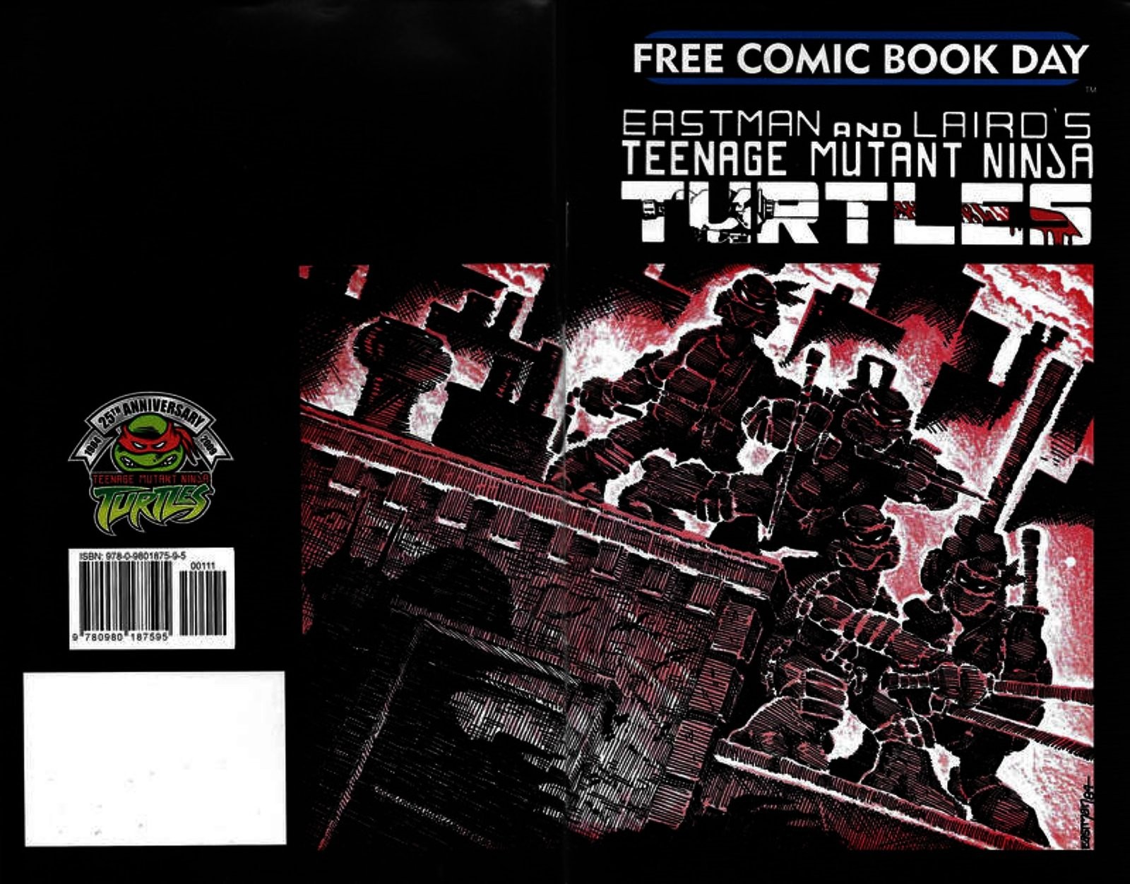Teenage Mutant Ninja Turtles #1 Free Comic Book Day (FCBD) (2009)