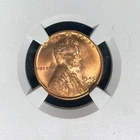 1945-D LINCOLN WHEAT CENT ~ NGC MS 65 RD ~BEAUTIFUL COIN~REF#98-196