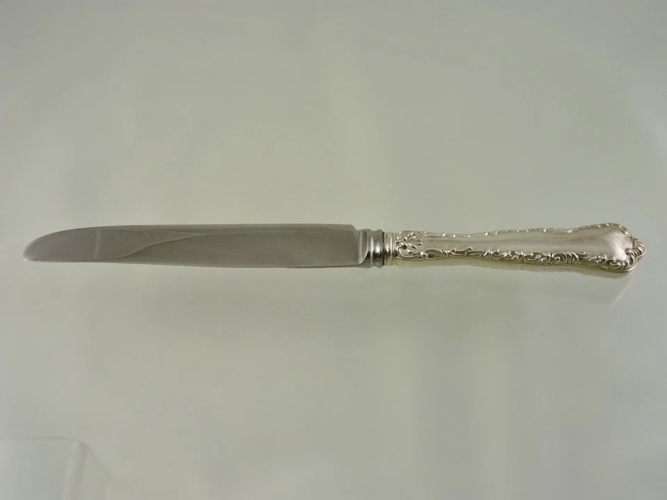 CUCHILLO DE CENA LOUIS XV 1914 HOJA FRANCESA HH DE BIRKS Foto 3 de 4