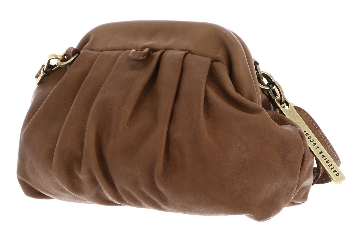 CATERINA LUCCHI pochette Parma Violante Pochette S Cognac