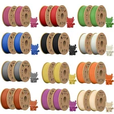 2Pcs Creality 3D Printer Filament Hyper PLA 1.75mm 2Kg High Speed for 3D Printer