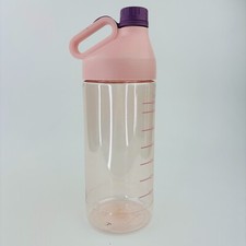 74 fl oz Water Jug Large Reusable Container Bottle Durable Pink Plastic BPA Free