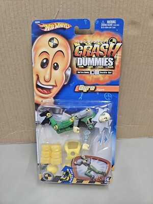 Rare Hot Wheels Incredible Crash Dummies Gyro Figure Sealed 2004