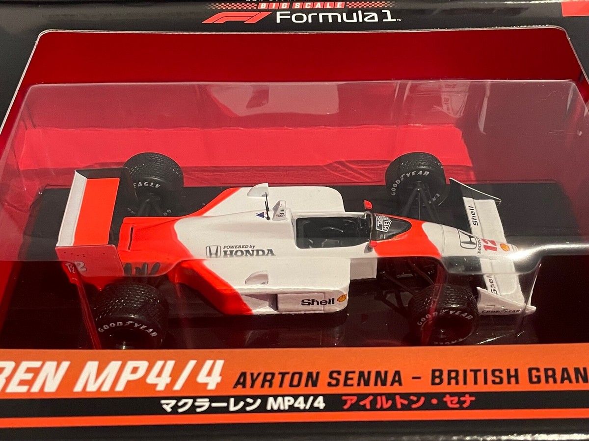 DeAGOSTINI Formula1 McLAREN MP4/4 1:24 Ayrton Senna British Grand