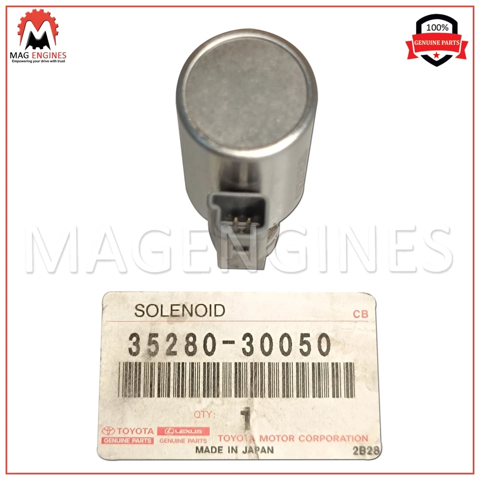 35280-30050 GENUINE OEM SOLENOID ASSY, LOCK UP CONTROL 3528030050 - Image 4 of 4