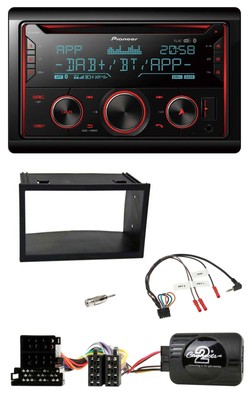 Pioneer 2DIN DAB Steering Wheel Bluetooth USB CD Car Stereo for VW Golf 4 Polo Passat IS