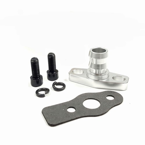Oil Return Drain Flange 3/4" 19mm Barb For GT35R GT3582R GTX3582R GT25xx - Bild 3 von 5