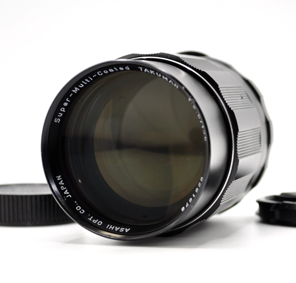 EX+5 PENTAX 6 Elements SMC Takumar 135mm f/2.5 Telephoto MF Lens