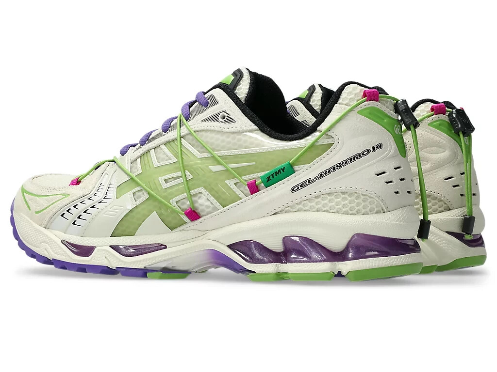 GEL-KAYANO 14 × ZUTOMAYO IVORY/GREENERY ASICS x ZUTOMAYO Gel-Kayano 14 'Ivory Greenery' 1203A647-750