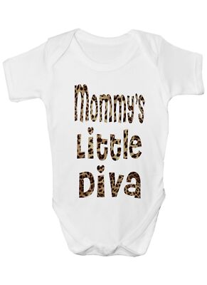 Mamas kleine Diva Strampler Weste Babykleidung lustiges Geschenk 