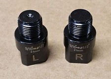 PRO Bicycle Pedal Adapter Extender 21mm Fits 9/16" Cranks  1/2" Bike Pedals