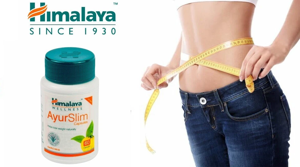 NUEVA FÓRMULA OFICIAL Himalaya 2 Caja 120 Cápsulas Ayurslim Quemador de Grasa Foto 2 de 4