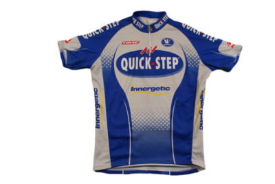 Vermarc Quick Step Innerfetic Time Retro Fahrrad Trikot