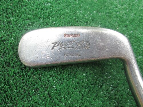 Putter Golf H&B acero inoxidable Power-Bilt especial vintage original Eje y agarre - Imagen 3 de 12