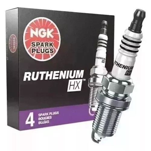NGK (92400) FR7BHX-S Ruthenium HX Spark Plug - Set of 4 - Picture 2 of 2