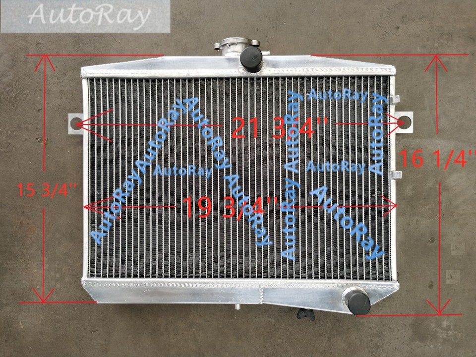 52mm Aluminum Radiator for Volvo Amazon P1800 W/B18 B20 ENGINE GT 1959 ...