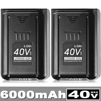 2x For 40V Max 6.0Ah Li-Ion Battery 40V KB64006 KB440-03 KB2540C-06 KB640-03