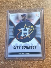 2023 Topps Baseball City Connect Cap Patch # CC-YA Yordan Alvarez