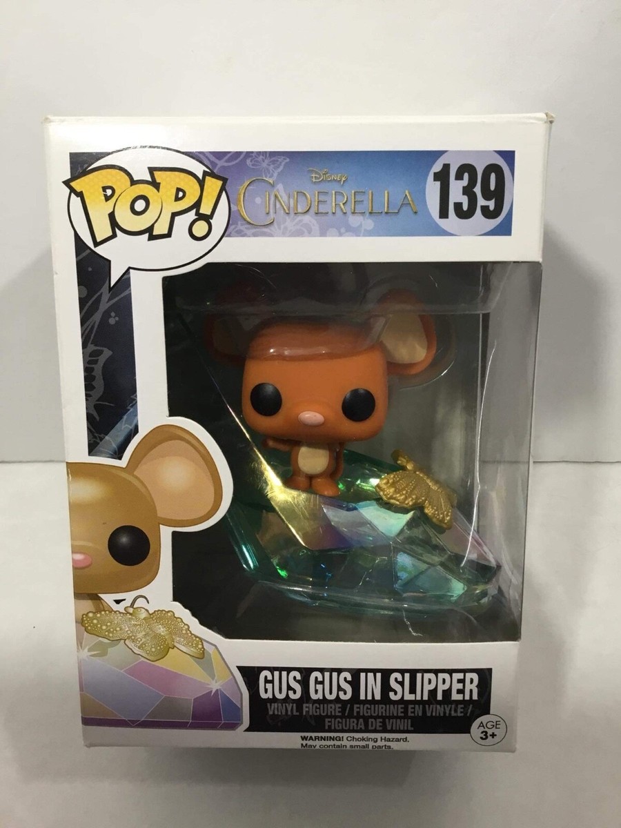 Funko Pop Disney Cinderella Gus Gus In Slipper Hot Topic Exclusive
