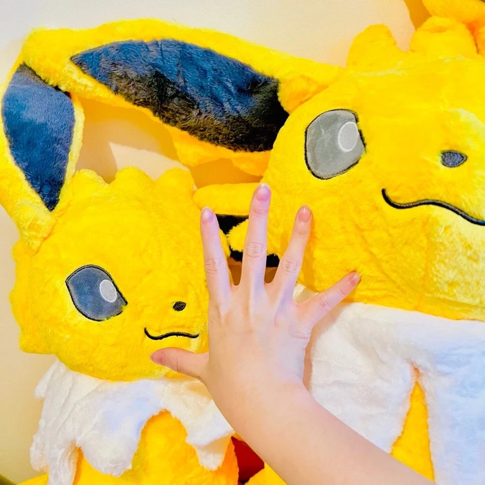 EE. UU. - Tamaño 3 - Eevee Jolteon Vaporeon Muñeco de Peluche Juguete Anime Evolución Monstruo Set Foto 3 de 4