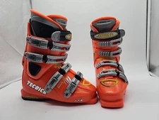 TECHNICA Ski Boots InnoTec T17 Womens Sz 5.5 38 Mondo 24 285mm Made Italy Orange