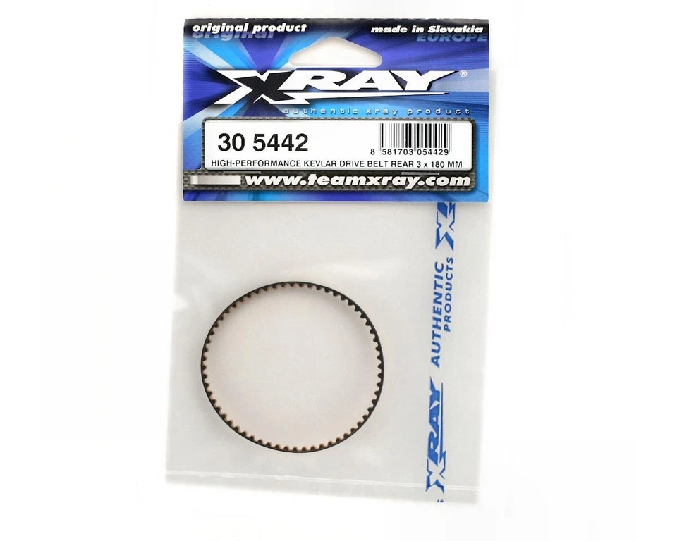 XRAY Zahnriemen hinten 3x180 geschliffen XRA305442 - Bild 2 von 2