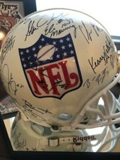 2004 NFL Draft Helmet - Manning, Rivers, Roethlisberger AUTOGRAPH + 29 more PSA