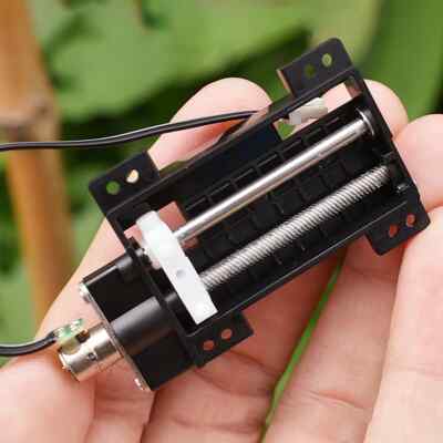 Mini 6mm Stepper Motor 2-Phase 4-Wire 30mm Slider Screw Stroke Linear Actuator