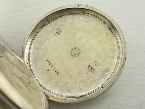 Omega Frigate GRAND PRIX PARIS 1900 Antique Swiss Amazing Art Deco Silver Watch - Picture 8 of 14