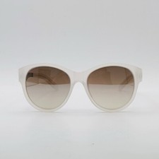 IC Berlin Sunglasses Women Oval Transparent White Mod. Stefanie S. NEW