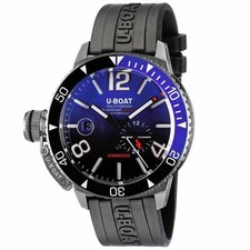 U-Boat 9519 Sommerso Ceramic Blue Watch