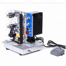 HP-241B Electric Ribbon Coding Machine Expiry Stamp Batch Number Coder Printing