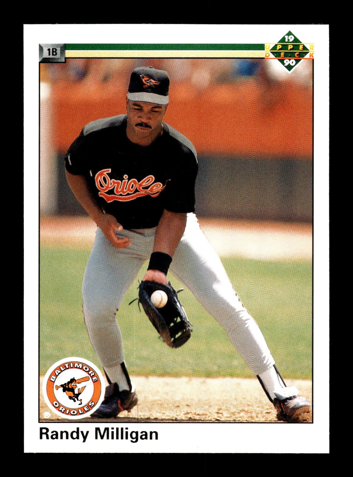 RANDY MILLIGAN ⚾ 1990 Upper Deck Baseball #663 Baltimore Orioles