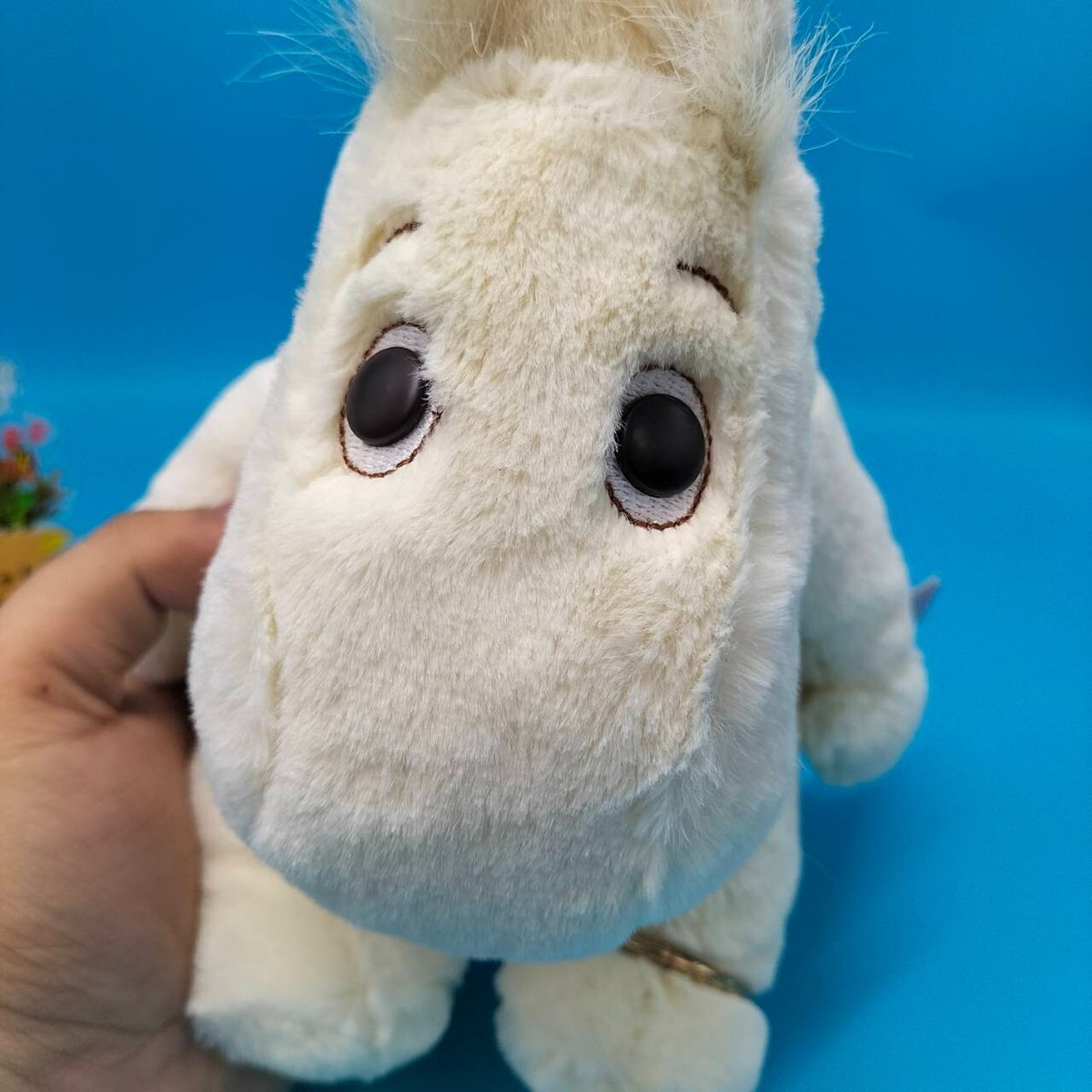 Moomin Snork Maiden Sitting Sekiguchi Fluffy Plush 7