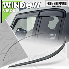 2 Pieces Window Visor Shade Vent Sun Wind Rain Deflector fit 94-04 Ford Mustang