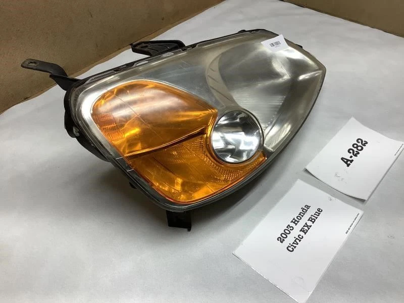 2001 2003 HONDA CIVIC EX СЕДАН ПРАВАЯ ПАССАЖИРСКАЯ СТОРОНА ФАРЫ OEM - Изображение 2 из 4