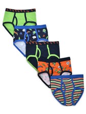 Wonder Nation Boys Underwear Briefs, 5 Pack
