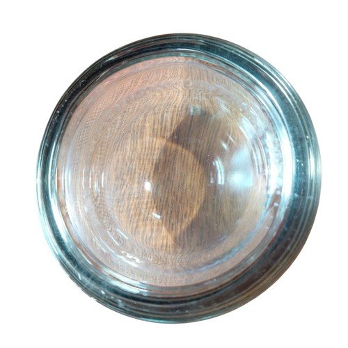 Vintage glass magnifying paperweight - Picture 3 of 3