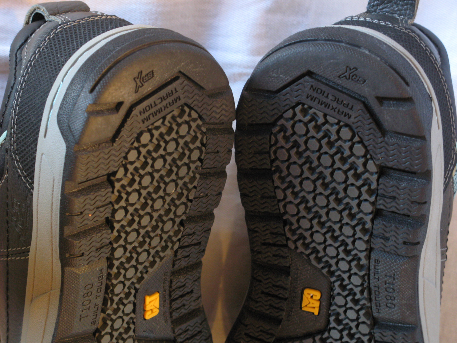 CAT Caterpillar Brode Steel Toe Work Safety Shoe Snea… Gem