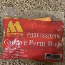 NIP 12 Ct. MARIANNA PROFESSIONAL CONCAVE PERM RODS/ORANGE/HAIR/COLOR/MARIANNA