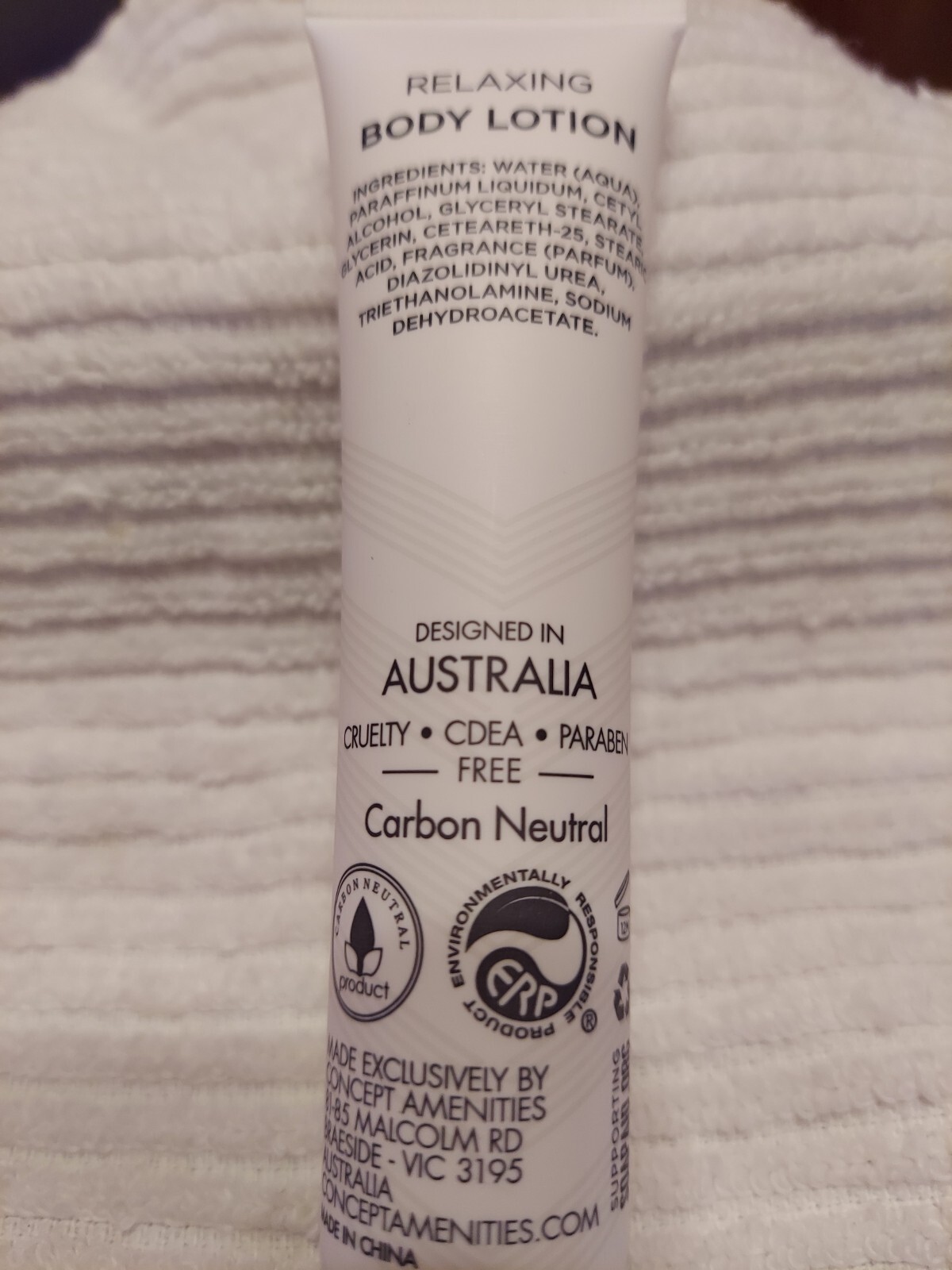 5 KINU RELAXING BODY LOTION TUBES SWEET FIG & OLIVE INFUSED 1.5 OZ EACH