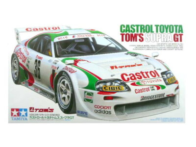 TAMIYA Sport Car 163 1/24 CASTROL TOYOTA TOM'S SUPRA GT Plastic