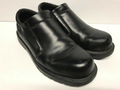skechers leather work shoes