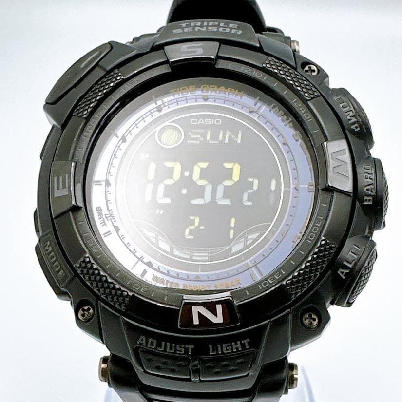 Casio Pro Trek PRG-130Y Men's Digital Watch Rare Overseas Model | eBay