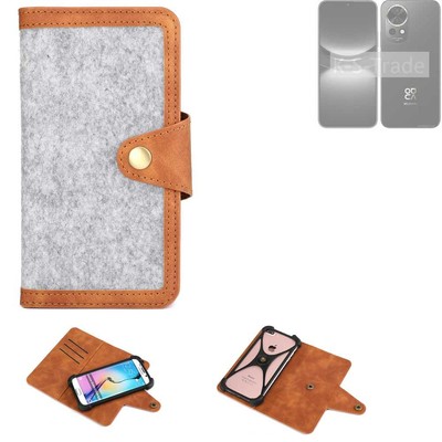 Schutz-Hülle für Huawei nova 12 Pro Handyhülle, hellgrau
