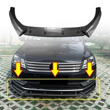 Frontstoßstangen-Spoilerlippe Bodykit für VW Passat B7 2011-2015 14 Carbon-Look