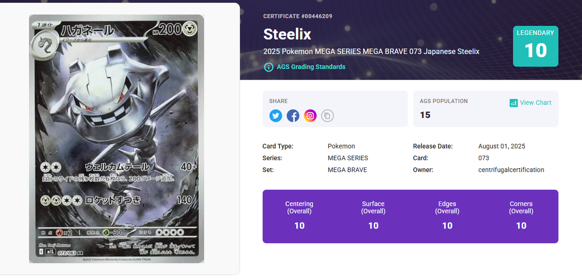 2023 グルーシャ SPECIAL ART RARE #095 PSA 10 Gem Mint Lacey