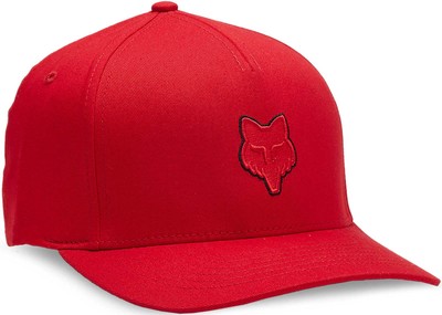 Fox Racing Fox Head Flexfit Hat - Mens Baseball Cap Lid Casual