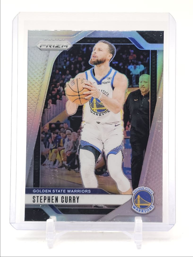 STEPHEN CURRY 2024-25 PANINI PRIZM BASKETBALL SILVER WARRIORS #134 Q5908