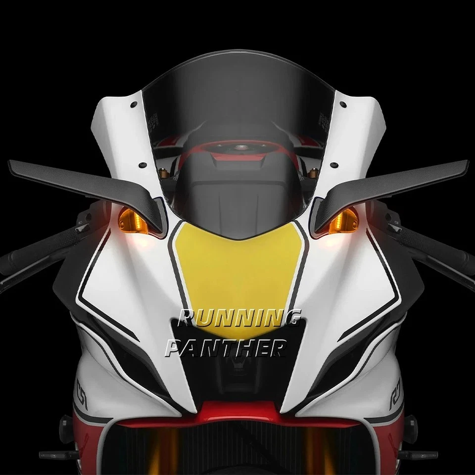 Rearview Rear View Side Mirrors With LED Turn Signal Light For Yamaha YZF R1 ⭐ - Image 2 of 4